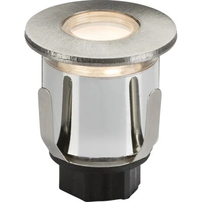 Knightsbridge Stainless Steel 230V IP65 LED Floor Light - 3000K - 25lm Knightsbridge Stainless Steel 230V IP65 LED Floor Light - 3000K - 25lm