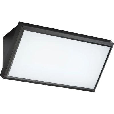 Knightsbridge Black CCT 21W LED Wall Fitting - Wall Light - IP65 Knightsbridge Black CCT 21W LED Wall Fitting - Wall Light - IP65