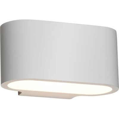 Knightsbridge White Curved G9 Wall Lamp - Wall Light Knightsbridge White Curved G9 Wall Lamp - Wall Light