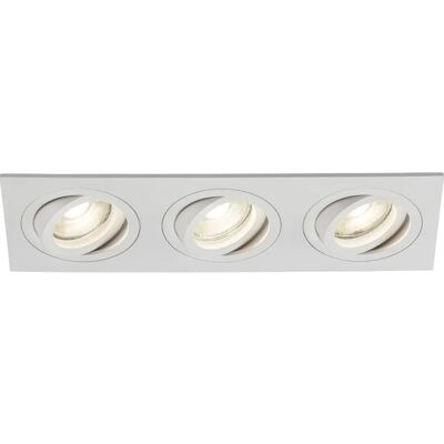 Knightsbridge Downlight Ambar Tri Tilt White - Downlight - IP20 Knightsbridge Downlight Ambar Tri Tilt White - Downlight - IP20