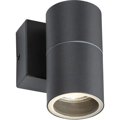 Knightsbridge Wall Lamp - GU10 IP54 - Antracite - 20W - 12cm Knightsbridge Wall Lamp - GU10 IP54 - Antracite - 20W - 12cm