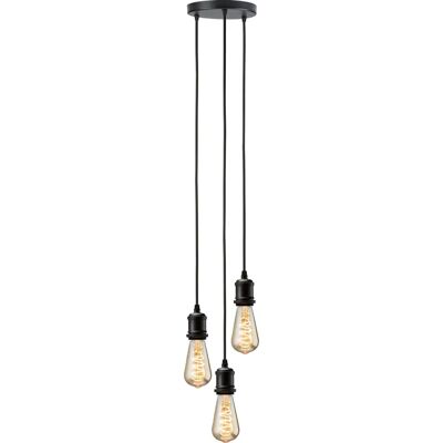 Knightsbridge Calla Vintage 3-Light Pendant - Pendant Light Knightsbridge Calla Vintage 3-Light Pendant - Pendant Light