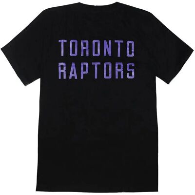 Mitchell & Ness Toronto Raptors Black Short Sleeve T-Shirt - T-Shirt Mitchell & Ness Toronto Raptors Black Short Sleeve T-Shirt - T-Shirt