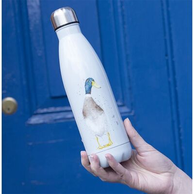 Wrendale Designs Guard Duck Insulated Water Bottle - 500ml Wrendale Designs Guard Duck Insulated Water Bottle - 500ml