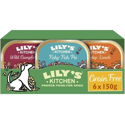Lily's Kitchen Grain Free Multipack Dog Food - Dog Food Lily's Kitchen Grain Free Multipack Dog Food - Dog Food