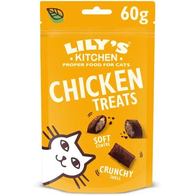 Lily's Kitchen Kippenkussen Traktaties - Katten Snacks Lily's Kitchen Kippenkussen Traktaties - Katten Snacks
