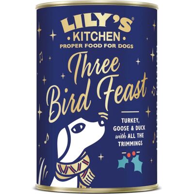 Lily's Kitchen Christmas Three Bird Feast - Dog Food Lily's Kitchen Christmas Three Bird Feast - Dog Food