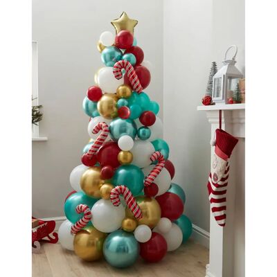 Ginger Ray - Home for Christmas Balloon Tree - Bunt Ginger Ray - Home for Christmas Balloon Tree - Bunt