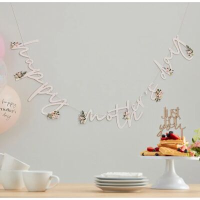 Ginger Ray - Best Mum Ever - Bunting Banner Ginger Ray - Best Mum Ever - Bunting Banner