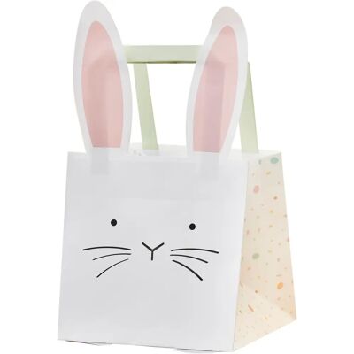 Ginger Ray Bolsas de papel de fiesta de conejito de Pascua - Bolsas de papel para fiestas Ginger Ray Bolsas de papel de fiesta de conejito de Pascua - Bolsas de papel para fiestas