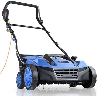 Hyundai HYSC1800E Electric Lawn Scarifier - 1800W, 380mm Hyundai HYSC1800E Electric Lawn Scarifier - 1800W, 380mm