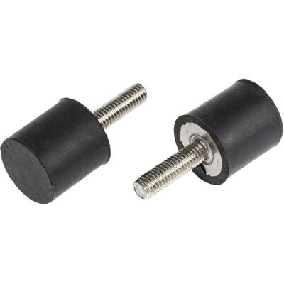 RS PRO - AV Type D - Ø20mm - M6 - Vibrationsdämpfer RS PRO - AV Type D - Ø20mm - M6 - Vibrationsdämpfer