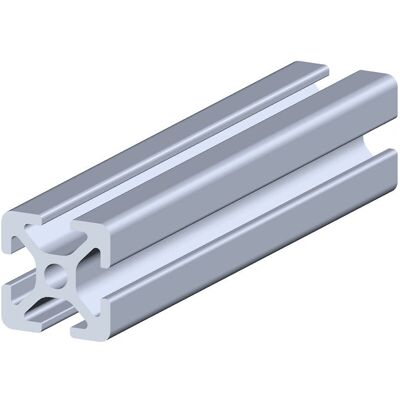 RS PRO Aluminiumprofil 20x20mm - Strukturelement - Silber RS PRO Aluminiumprofil 20x20mm - Strukturelement - Silber