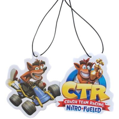 Numskull Crash Team Racing Auto Luchtverfrisser - 2 Stuks Numskull Crash Team Racing Auto Luchtverfrisser - 2 Stuks