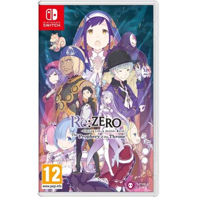 Re:ZERO: Commencer la Vie dans un Autre Monde - La Prophétie du Trône - Édition Jour Un (Switch) - Publicité Re:ZERO: Commencer la Vie dans un Autre Monde - La Prophétie du Trône - Édition Jour Un (Switch) - Publicité