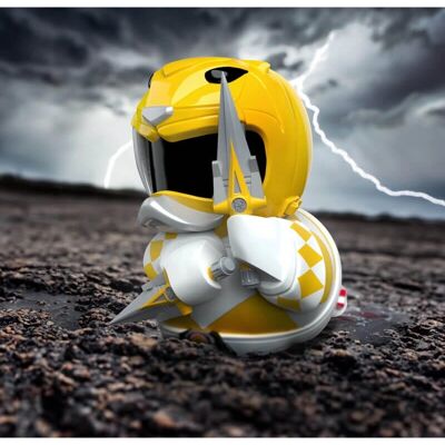 Numskull Power Rangers: Gelber Ranger Actionfigur - Limitierte Edition Numskull Power Rangers: Gelber Ranger Actionfigur - Limitierte Edition
