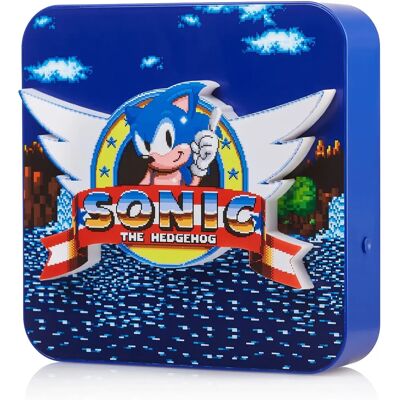 Numskull Sonic the Hedgehog 3D Lampe - PVC - Offiziell Numskull Sonic the Hedgehog 3D Lampe - PVC - Offiziell