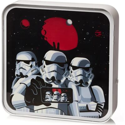 Lampe en Perspex Stormtrooper Numskull - Star Wars Officielle - Lampe Murale LED Lampe en Perspex Stormtrooper Numskull - Star Wars Officielle - Lampe Murale LED