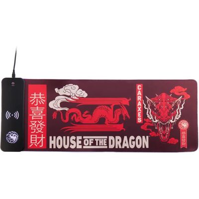 Numskull House of Dragons tapis de souris XXL et chargeur sans fil - Tapis de souris et chargeur sans fil Numskull House of Dragons tapis de souris XXL et chargeur sans fil - Tapis de souris et chargeur sans fil