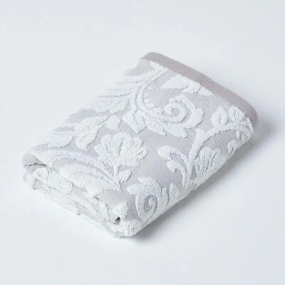 Homescapes Damask 100% Turkish Cotton 600 GSM Towel - Towel Homescapes Damask 100% Turkish Cotton 600 GSM Towel - Towel