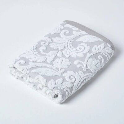 Homescapes Damask 600 GSM Turkish Cotton Beige Towel - Towel Homescapes Damask 600 GSM Turkish Cotton Beige Towel - Towel