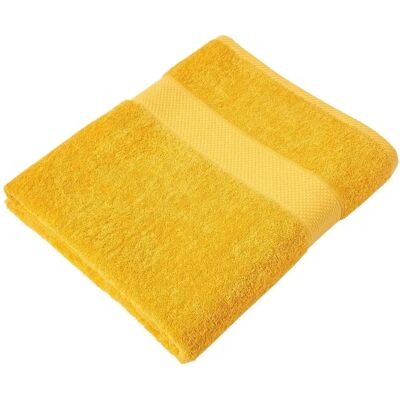 Homescapes Serviette Jumbo en Coton Turc Jaune Ocre - Serviette - Publicité Homescapes Serviette Jumbo en Coton Turc Jaune Ocre - Serviette - Publicité