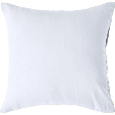 Homescapes White Linen Pillowcase - Euro 60x60cm Pillowcase Homescapes White Linen Pillowcase - Euro 60x60cm Pillowcase