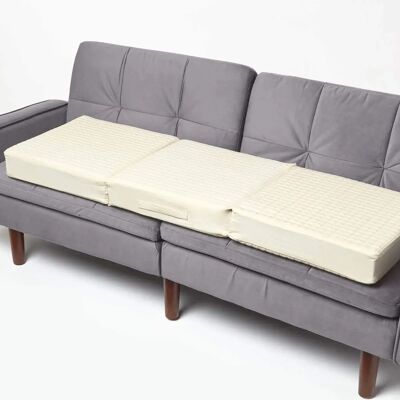 Homescapes Orthopaedic Foam 3 Seater Booster Cushion - Support for Elderly Homescapes Orthopaedic Foam 3 Seater Booster Cushion - Support for Elderly