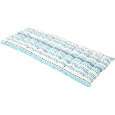 Homescapes Homescapes New England Stripe Bench Cushion - Blue - Bench Cushion Homescapes Homescapes New England Stripe Bench Cushion - Blue - Bench Cushion
