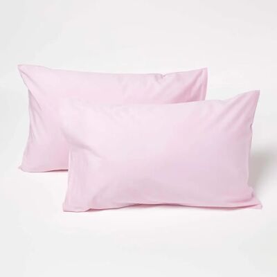 Homescapes Cotton Kids Pillowcases 40 x 60 cm 200 Thread Count - Pillowcases Homescapes Cotton Kids Pillowcases 40 x 60 cm 200 Thread Count - Pillowcases