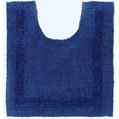 Homescapes Navy Blue Pedestal Mat - Bath Mat Homescapes Navy Blue Pedestal Mat - Bath Mat