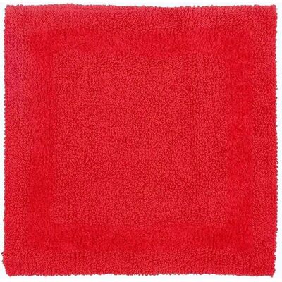 Homescapes Rote Duschmatte - Badeteppich Homescapes Rote Duschmatte - Badeteppich