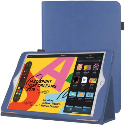TECHGEAR - iPad 10.2 9th/8th/7th Gen - Leather - Slim Folio Case TECHGEAR - iPad 10.2 9th/8th/7th Gen - Leather - Slim Folio Case