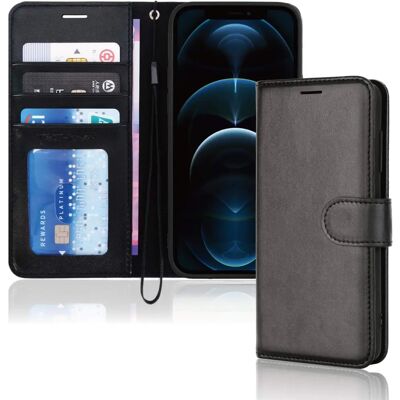 TECHGEAR - iPhone 12 Pro Max - PU Leather - Capa de Telefone TECHGEAR - iPhone 12 Pro Max - PU Leather - Capa de Telefone