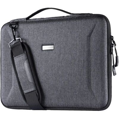 TECHGEAR - 12-13.3in - Grey - Shockproof - Laptop Case TECHGEAR - 12-13.3in - Grey - Shockproof - Laptop Case