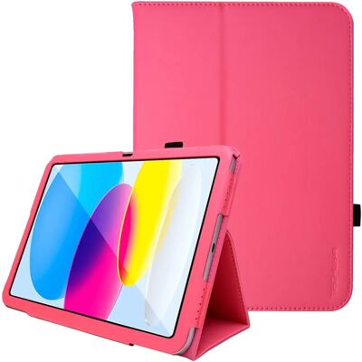 TECHGEAR - iPad 10th Gen 10.9 - Pink - PU Leather Case TECHGEAR - iPad 10th Gen 10.9 - Pink - PU Leather Case