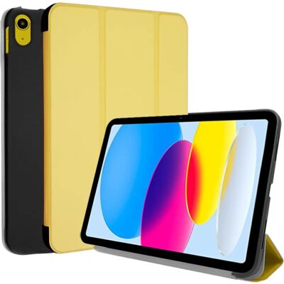 TECHGEAR - iPad 10th Gen 10.9" Smart Case - Yellow - Tri-fold Stand - Case TECHGEAR - iPad 10th Gen 10.9" Smart Case - Yellow - Tri-fold Stand - Case