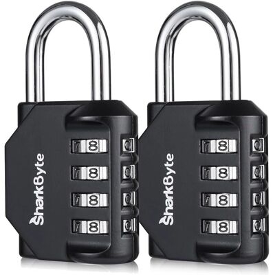 Techgear - 4-Dial - Résistant aux intempéries - Padlock - Publicité Techgear - 4-Dial - Résistant aux intempéries - Padlock - Publicité