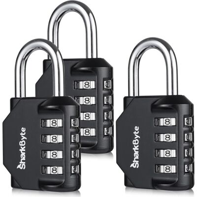 Techgear - 4-Dial Heavy Duty - Weatherproof - Lock Techgear - 4-Dial Heavy Duty - Weatherproof - Lock