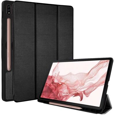 Techgear - Galaxy Tab S9 Plus 12.4 - Slim Stand Cover - Case Techgear - Galaxy Tab S9 Plus 12.4 - Slim Stand Cover - Case
