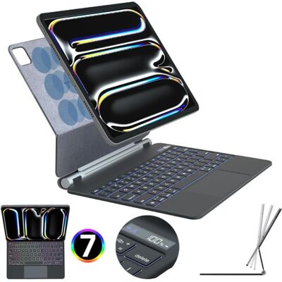 Techgear - Magic Keyboard iPad Pro 13 M4 - Keyboard Techgear - Magic Keyboard iPad Pro 13 M4 - Keyboard