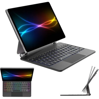 Techgear - Magic Keyboard - Samsung Tab S9 11in - Keyboard Techgear - Magic Keyboard - Samsung Tab S9 11in - Keyboard
