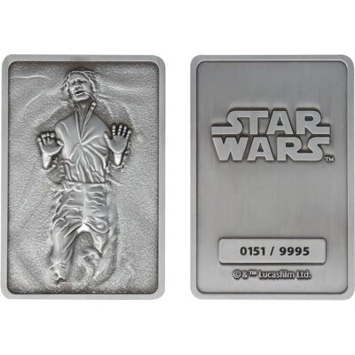 Fanattik Lingote Star Wars Han Solo Édition Limitée en Carbonite - Publicité Fanattik Lingote Star Wars Han Solo Édition Limitée en Carbonite - Publicité