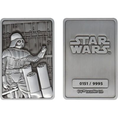 Fanattik Collection de Scènes Iconiques Star Wars Edition Limitée Lingot - Darth Vader - Publicité Fanattik Collection de Scènes Iconiques Star Wars Edition Limitée Lingot - Darth Vader - Publicité
