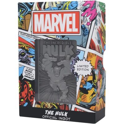 Fanattik Il Hulk Edizione Limitata Argento Lingotto Collezionabile - Marvel Fanattik Il Hulk Edizione Limitata Argento Lingotto Collezionabile - Marvel