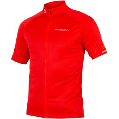 Endura Xtract II Short Sleeve Cycling Jersey - Red - S Endura Xtract II Short Sleeve Cycling Jersey - Red - S