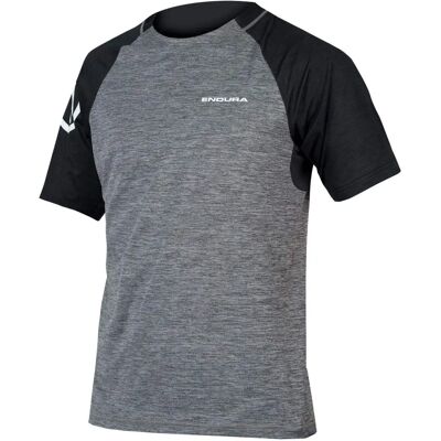 Maillot Endura Pewter Grey à manches courtes pour VTT - 2XL - Publicité Maillot Endura Pewter Grey à manches courtes pour VTT - 2XL - Publicité