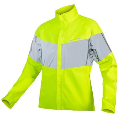 Endura Urban Luminite EN1150 Vanntett Jakke - Gul Hi-Viz - M Endura Urban Luminite EN1150 Vanntett Jakke - Gul Hi-Viz - M