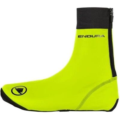 Endura FS260 Pro Slick Overshoes II - Hi Viz Yellow - Overshoes Endura FS260 Pro Slick Overshoes II - Hi Viz Yellow - Overshoes