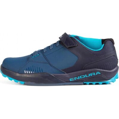 Endura MT500 Burner Flate MTB Sko - Marineblå - UK 7,5 Endura MT500 Burner Flate MTB Sko - Marineblå - UK 7,5